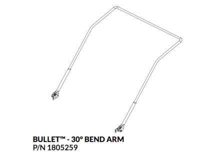 Bullet Aluminum Arm Assembly 1801595 bent arm | Donovan Tarps