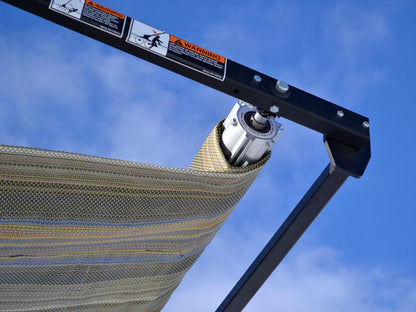 Roll Off Tarp System SWAT 1809616 axle view | Donovan Tarps