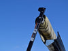 Roll Off Tarp System SWAT 1809616 tarp on roller | Donovan Tarps