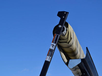 Roll Off Tarp System SWAT 1809616 tarp on roller | Donovan Tarps