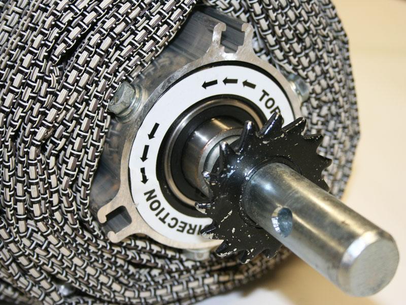 Roll Off Tarp System SWAT 1809616 tarp roller | Donovan Tarps