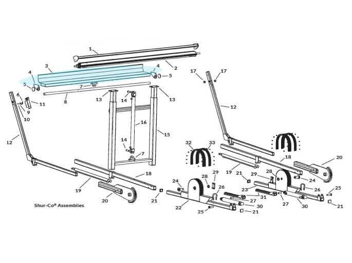 SWAT Tarp Roll Base Rest 1808872