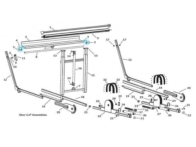 SWAT Tarp Tube Bracket 1810063 (prev 1808866) | Donovan Tarps | American Tarping
