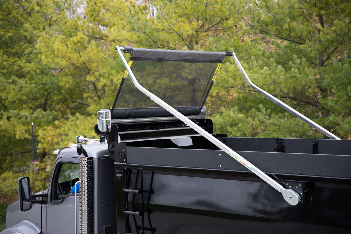 EasyCover Dump Truck Tarp Systems, Aluminum Retracting | Aero Industries | American Tarping