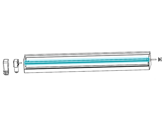 Extruded Roller Bar for Donovan Tarp Systems 1809330 | Donovan Tarps | American Tarping