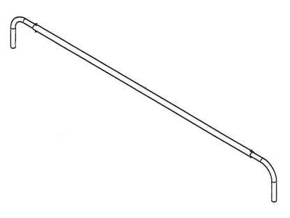 3-Piece Steel Crossover Bar Assembly K0960 Angle | Mountain Tarp | American Tarping