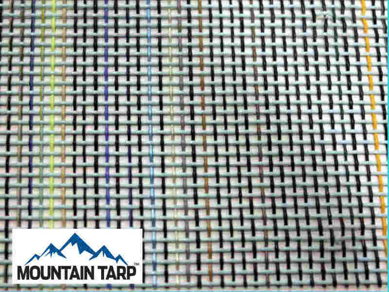 Multi-Color PVC Mesh Tarps | Mountain Tarp | American Tarping 