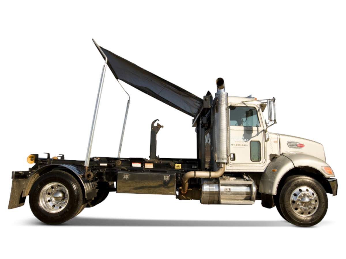 hydraulic tarp system Tuff-Tarper Hydraulic Refuse Tarp System