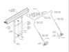 HR1500 PTO/AL Econocover Roll Off Tarp System Diagram | Pioneer Coverall | American Tarping