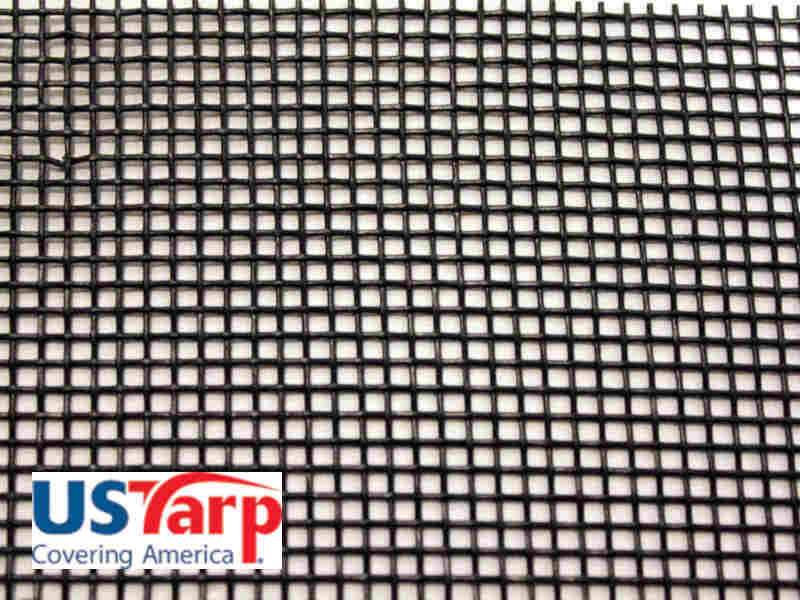 Mesh Dump Truck Tarp (Black Mesh)